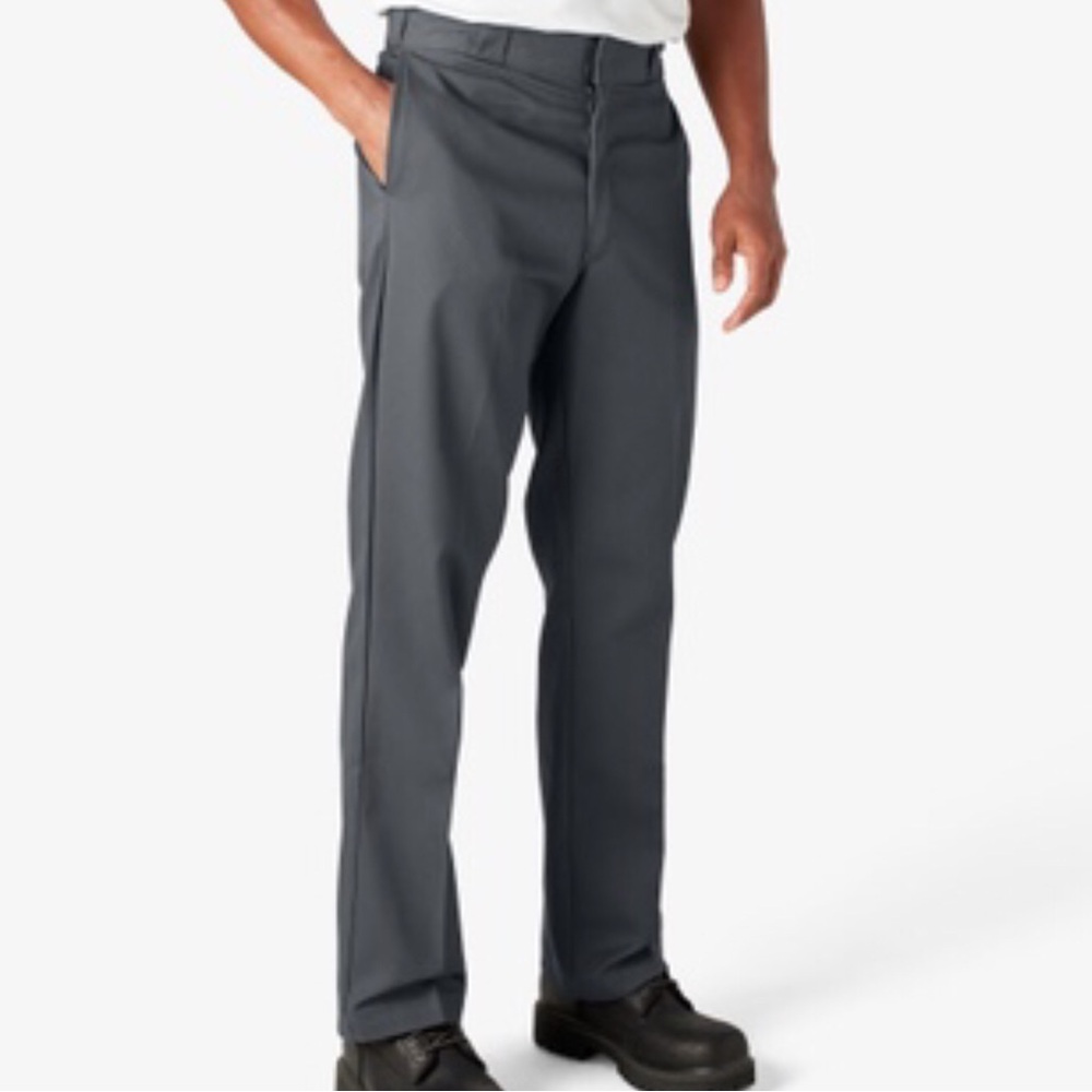 DICKIES 874 FLEX Casual Men's Gray work / leisure Pants NWT 38 X 30